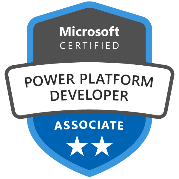 Power Platform Developer Associate Certification