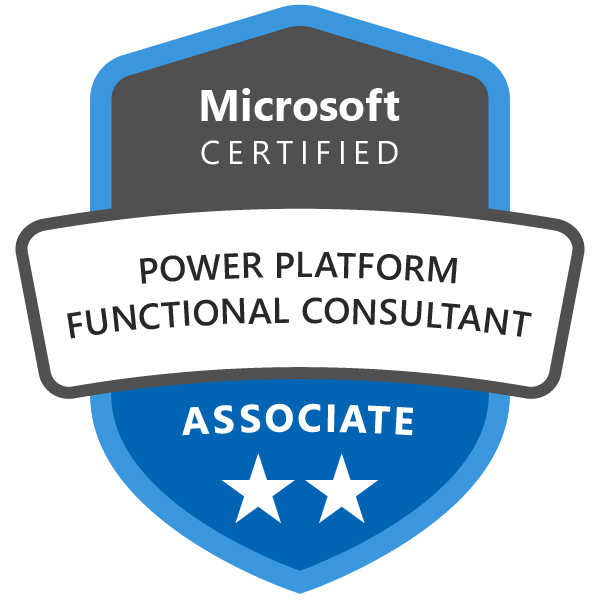 Power Platform Functional Consultant Associate Certification